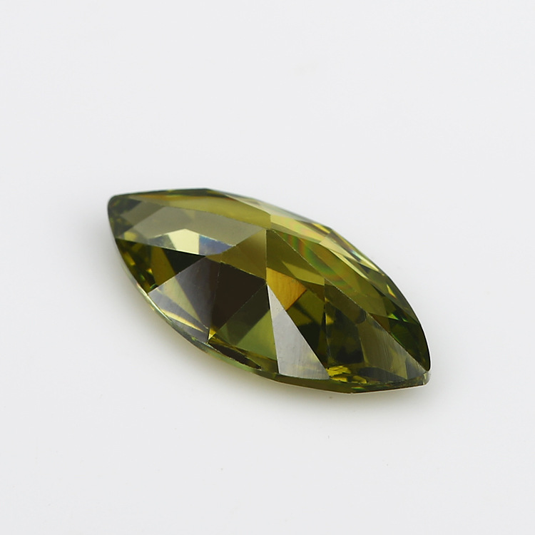 5A Custom Olive Produsent Engros Marquis Cubic Zirconia for smykker