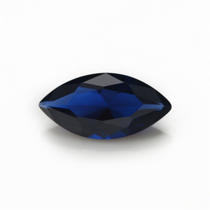 VVS Marquise Cut Sapphire 3EX Factory Engros Blue Corundum