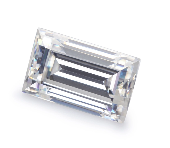 Fabrikk Engrossalg Baguette Form Super White DEF Farge VVS Løs Moissanite