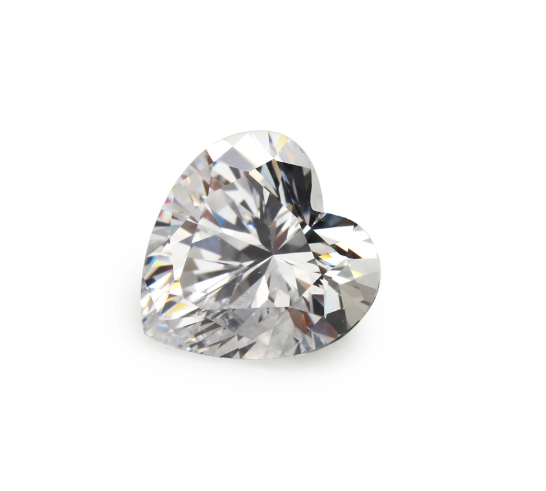 Heart Cut 8,5 mm Moissanite Høy kvalitet Fabrikkpris VVS Syntetisk Moissanite