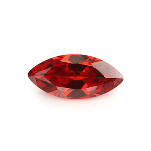 5A Custom Red Produsent Engros Marquis Cubic Zirconia for smykker