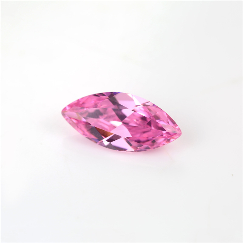 5A Custom Pink Produsent Engros Marquis Cubic Zirconia for smykker