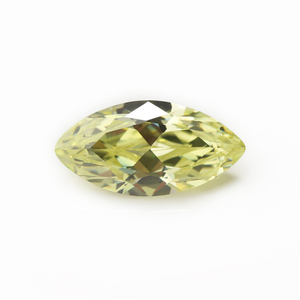 5A Custom Light Olive Produsent Engros Marquis Cubic Zirconia for smykker