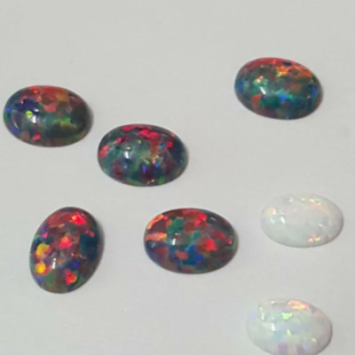 Høytemperaturbestandig Fabrikkpris D Farge Oval Opal Gem