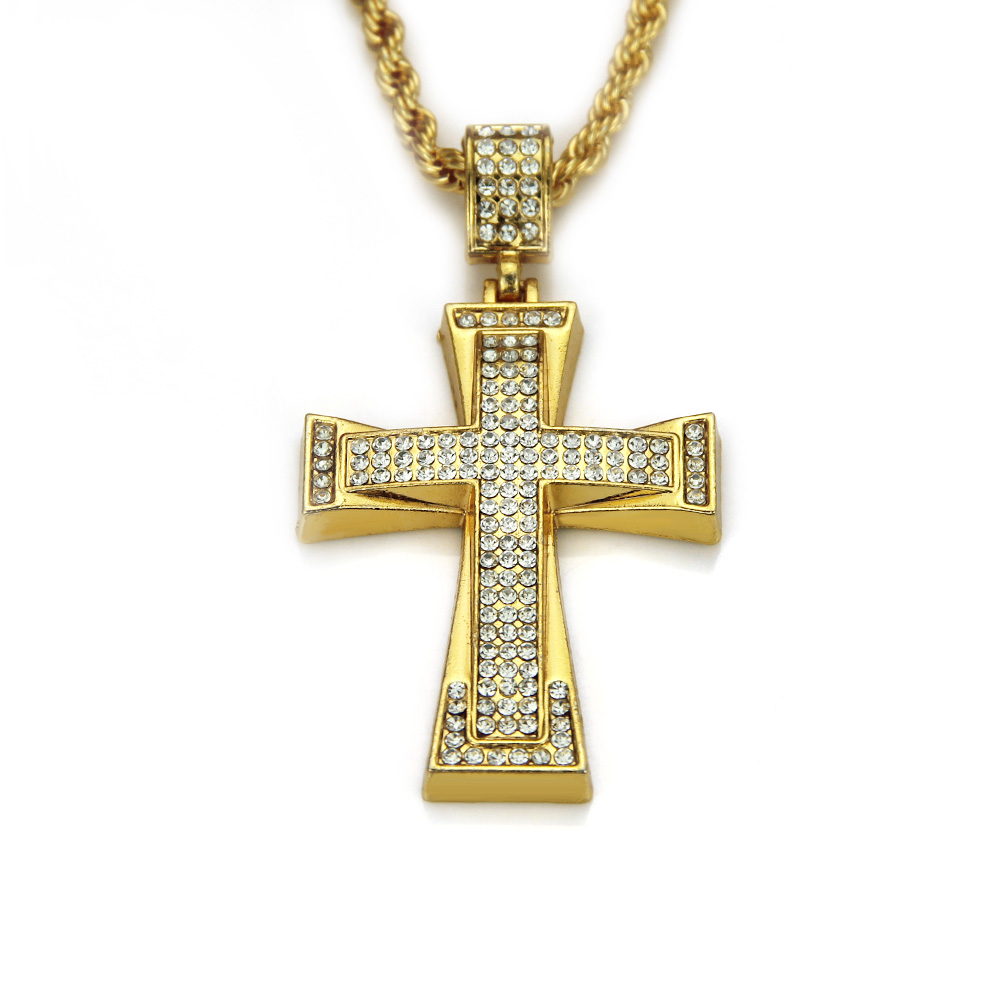 Hip Hop Religious Cross of The Necklace