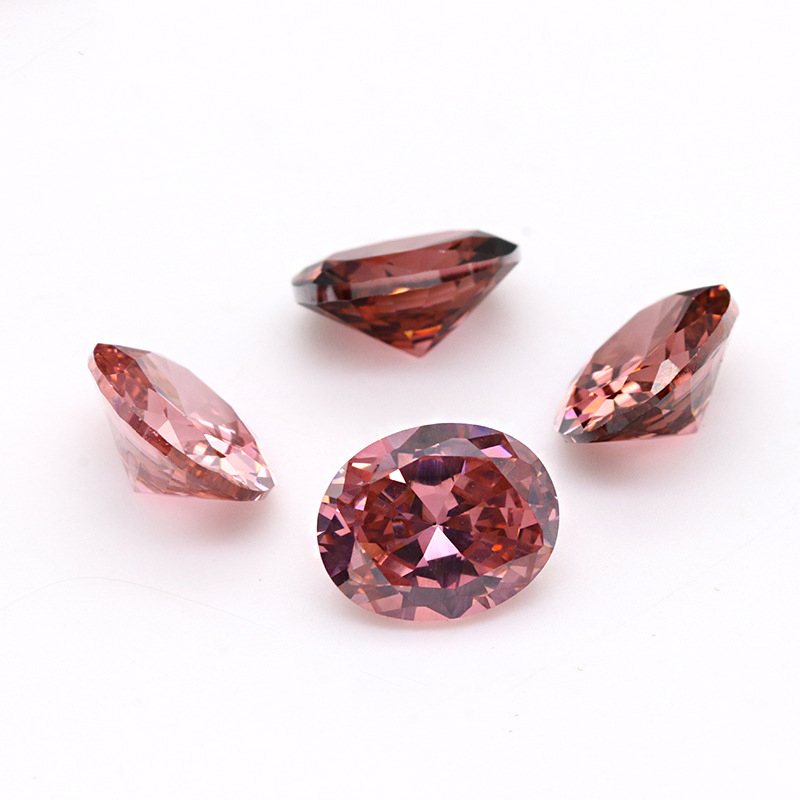  Carmine 5A Høykvalitets Zircon VVS Cubic Zirconia