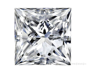 7,5 mm Princess Cut VVS 3EX Fabrikk engrospris Moissanite Høykvalitets syntetisk Moissanite