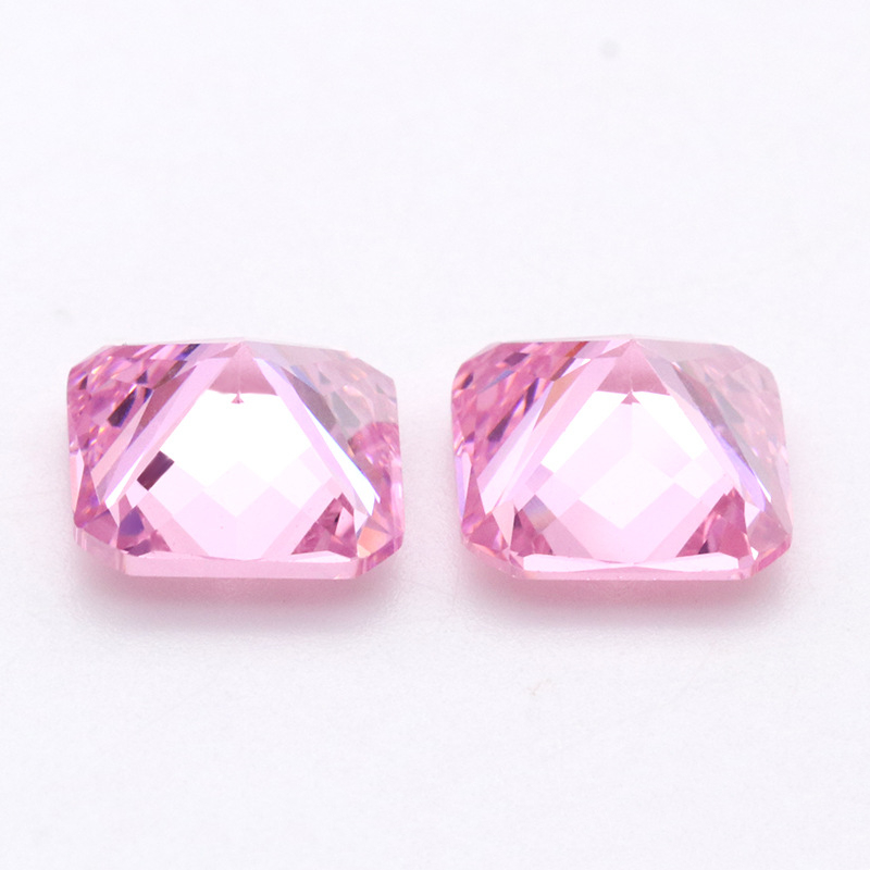 3A Hot Selger VVS Pink Cushion Cubic Zirconia