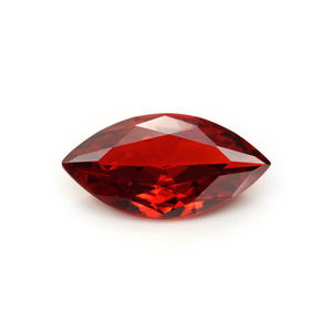 5A Custom Oxblood Red Produsent Engros Marquis Cubic Zirconia for smykker