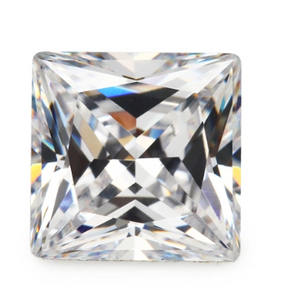 2,0 mm Princess Cut VVS 3EX Fabrikk engrospris Moissanite Høykvalitets syntetisk Moissanite