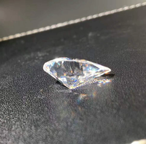 5*7mm Pæresnitt Fabrikk VVS Engrospris 3EX Høy kvalitet D Farge Moissanite Syntetisk Moissanite