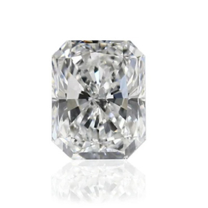 1 karat 7X5 mm De Radiant Shining Cut Moissanite for forlovelsesring