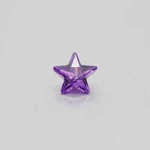 Purple Star Shape Factory høy kvalitet engrospris Cubic Zirconia