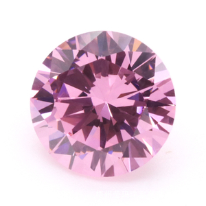 Round Cut Natural Lab Laget CZ Gemstone